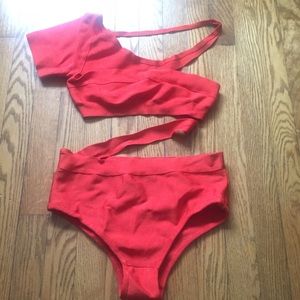 One-Piece Bandage Bodysuit